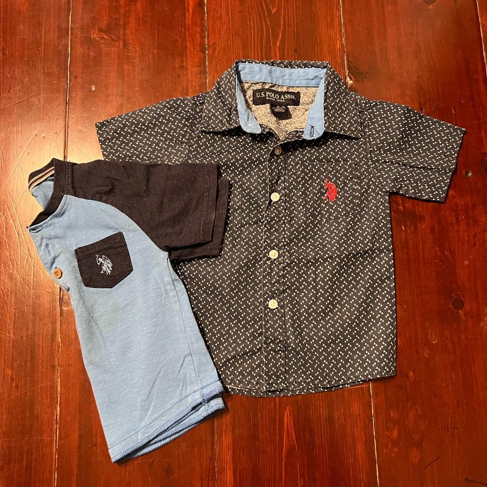 Bundle Of Us Polo Assassination Boys Shirts 2T
